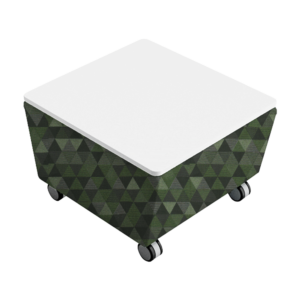 Smart Softies™ Square Ottoman Writeable Table